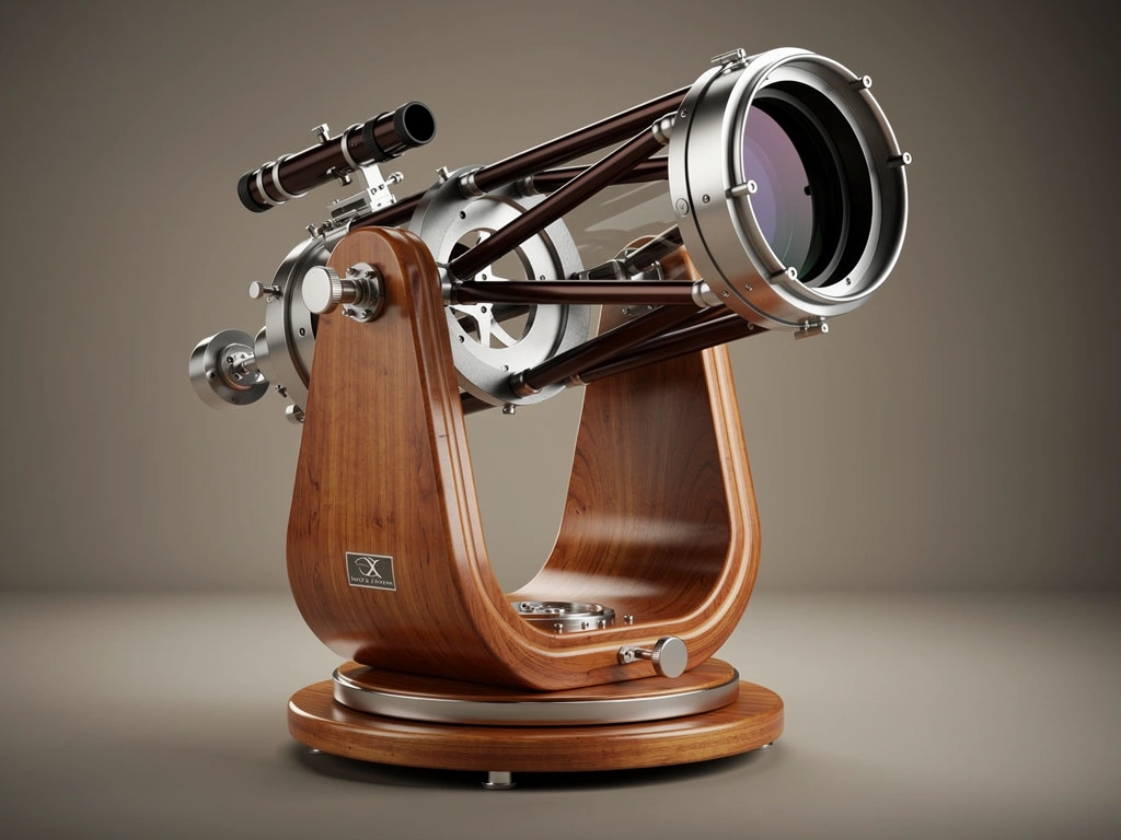 Geoptik Custom-Dobson-Teleskop in Handarbeit
