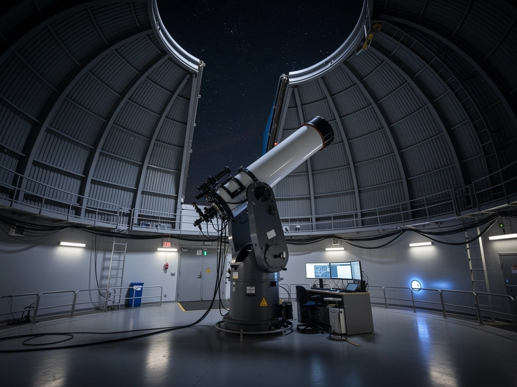 PlaneWave-Teleskop in einer Sternwarte